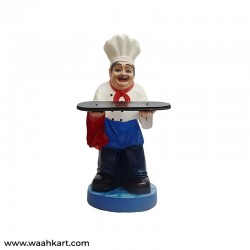 A Waiter Statue - Serving With Pleasure