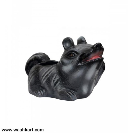 Adorable Fiber Squirrel Shaped Planter