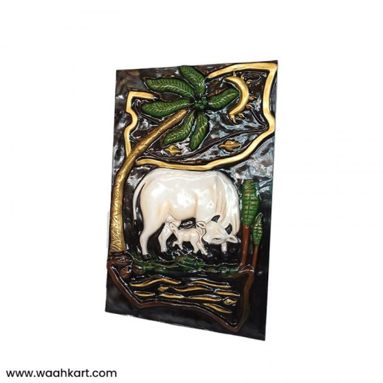 Beautiful Cow and Calf Mural 