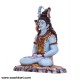 Beautiful Real Colour Shankar Ji Statue