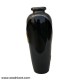 Beautiful Textured Vase - Silver And Black
