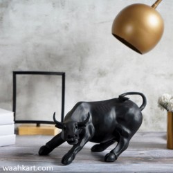 Charging Bull (Stock Market Rising Upmarket Trend)