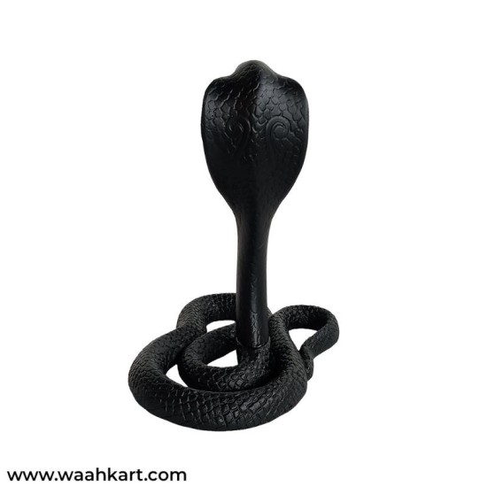 Black Cobra Sculpture