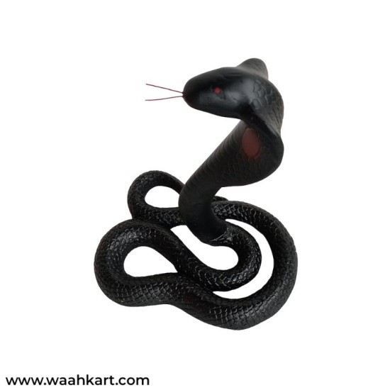 Black Cobra Sculpture