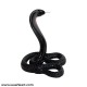 Black Cobra Sculpture