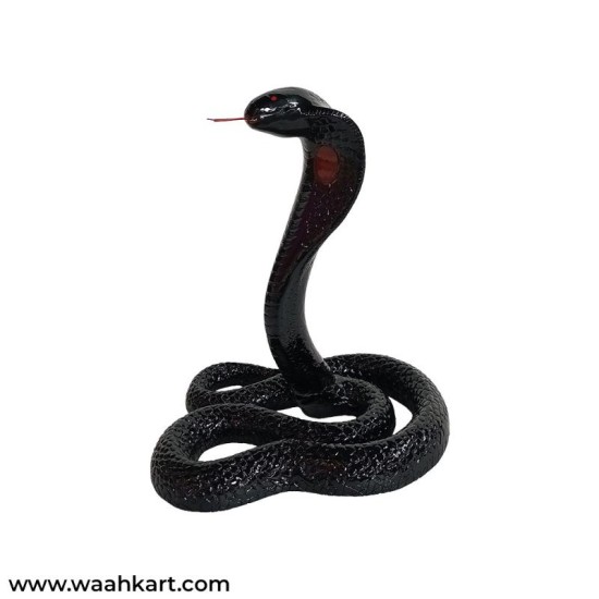Black Cobra Sculpture