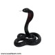 Black Cobra Sculpture
