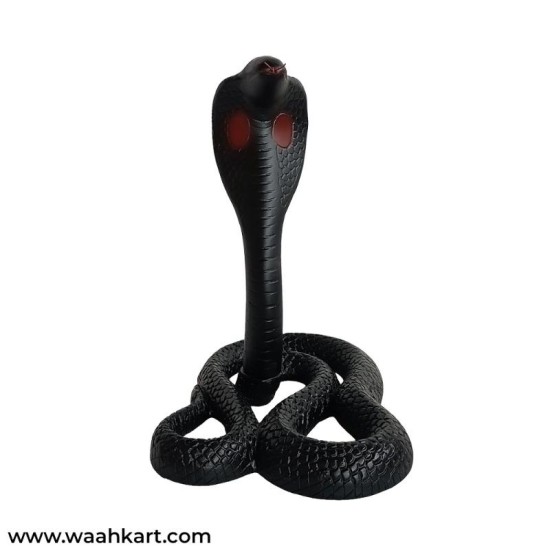 Black Cobra Sculpture