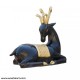 Black Deer Statue 