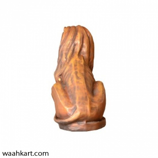 Brass Color Lion Statue