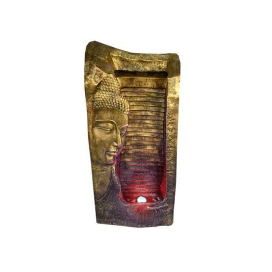 Buddha Side Face Fountain With LED Light