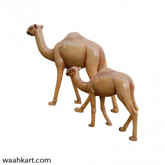 Camel With Its Calf Statue