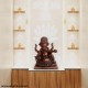 Copper Finished Lord Ganesha Statue