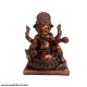 Copper Finished Lord Ganesha Statue