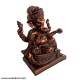 Copper Finished Lord Ganesha Statue