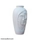 Couple Flower Vase In White Color