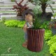 Cute Small Girl Planter