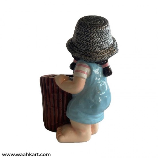 Cute Small Girl Planter