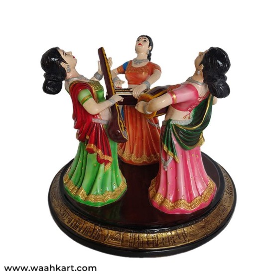 Dancing Ladies Center Table (Without Glass)