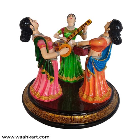 Dancing Ladies Center Table (Without Glass)