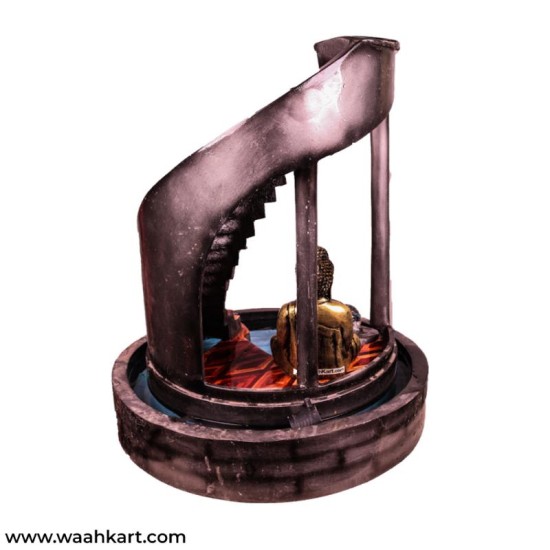 Designer Ladder Fountain With Gautam Buddha Statue