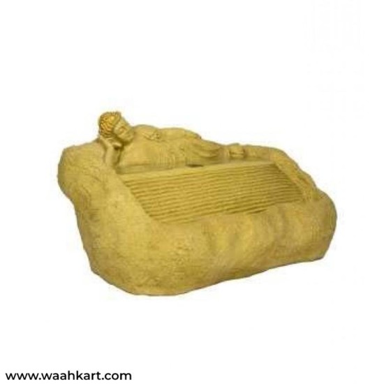 Designer Stone Looked Sleeping Buddha Fountain