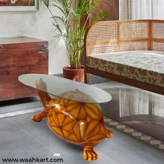 Designer Tortoise Table (Without Glass)