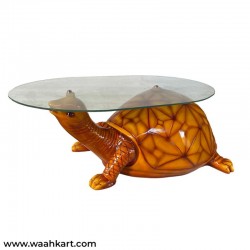 Designer Tortoise Table (Without Glass)