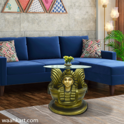 Egyptian Lady Face Table (Without Glass)