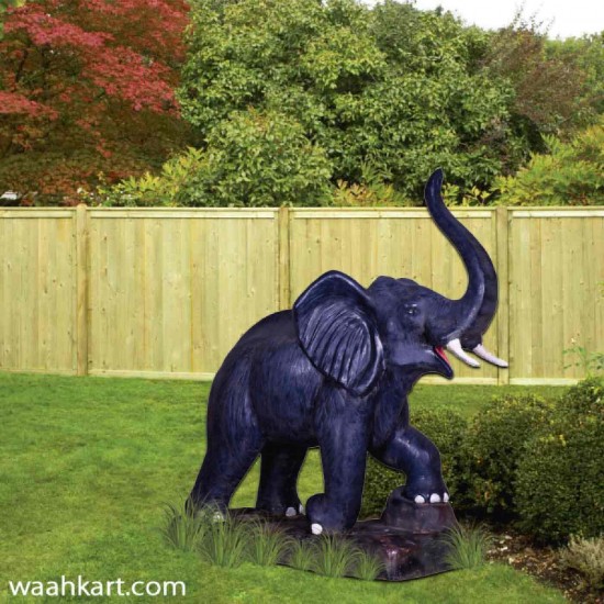 Elephant Figurine - In Real Color