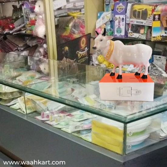 Fiber Cow Donation Box