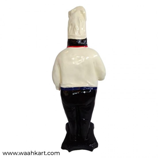 Fiber Kitchen Head Chef Statue