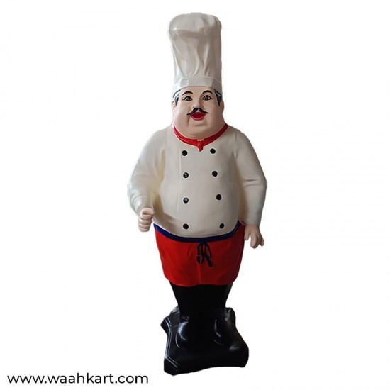 Fiber Kitchen Head Chef Statue
