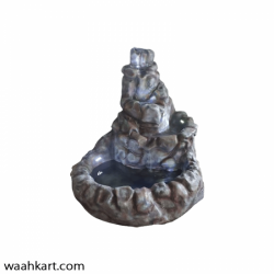 Fiber Rock Corner Fountain