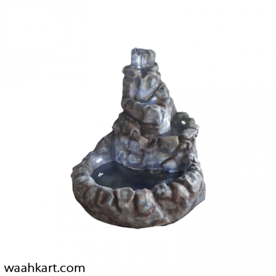 Fiber Rock Corner Fountain