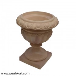 Floating Flower Pot In Light Pinkish Shade