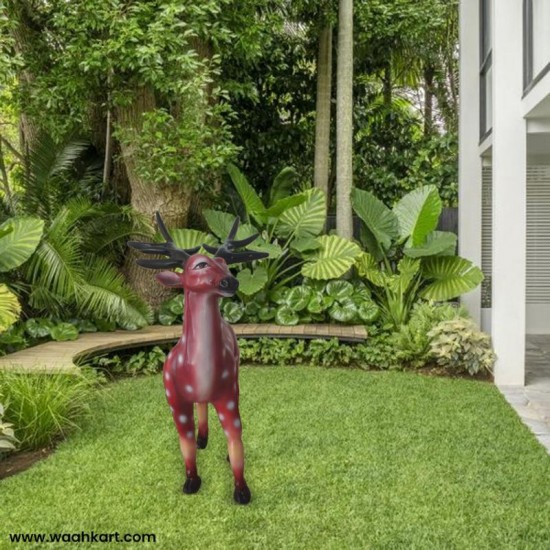 FRP Deer Statue In Real Look