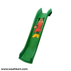 FRP Playground Slide -green Colour