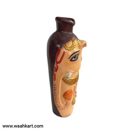 Lord Ganesha Face Vase - Big Size