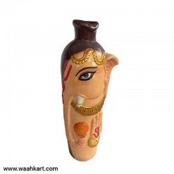 Lord Ganesha Face Vase - Big Size