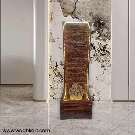 Ganpati With Water Fountain