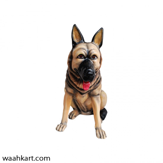 German Shepherd Dog Statue 