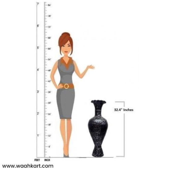 Glorify Antique Fiber Handcrafted Vase