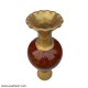 Glorify Antique Handcrafted Vase Golden and Brown