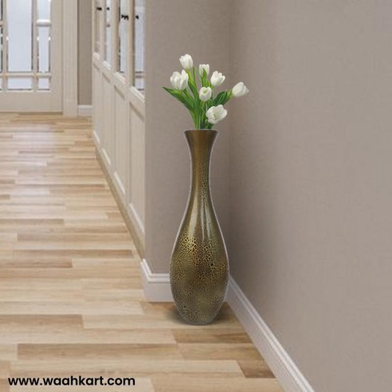 Glorify Antique Handcrafted Fiber Vase