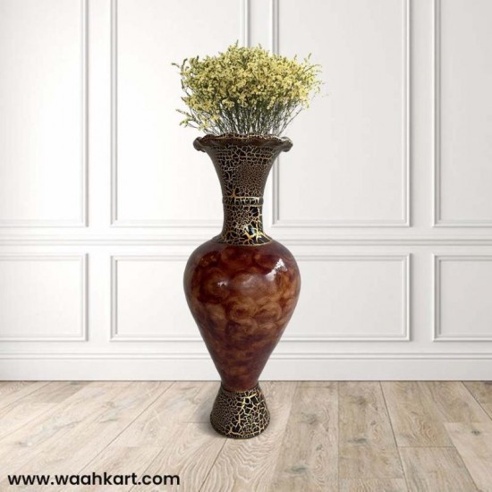 Glorify Brown Antique Handcrafted Vase
