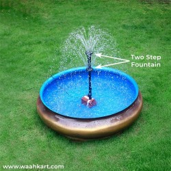 Golden Tub With Fountain - In Big Size