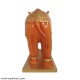 Golden Welcome Elephant Pair Statue
