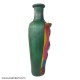 Green Color Lady Face Flower Vase In Big Size