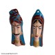 Gujarati Couple Face Wall Hanging